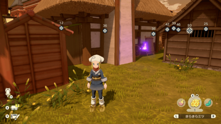 Jubilife Village Wisp 5 - Gap Between Houses