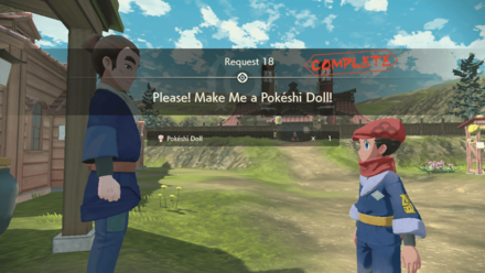 Please! Make Me a Pokeshi Doll!