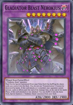 Master Duel - Gladiator Beast Nerokius