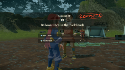 Balloon Race in the Fieldlands