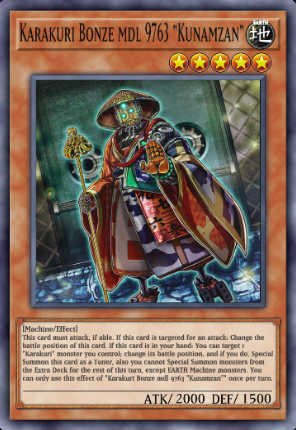Master Duel - Karakuri Bonze MDL 9763 "Kunamzan"