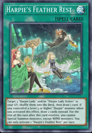 Harpie’s Feather Rest