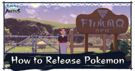 Legends Arceus How to Release Pokemon Banner