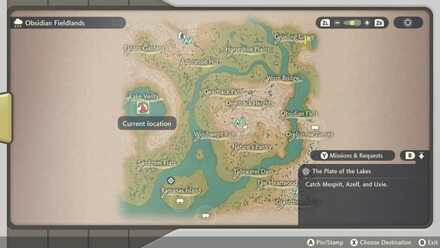 Mesprit Map Pokemon Legends Arceus