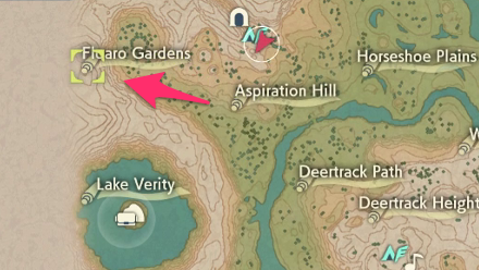 PLA Shaymin Floaro Garden Map