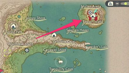 PLA Heatran Location