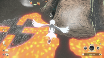 PLA Heatran Flying to Firespit Island