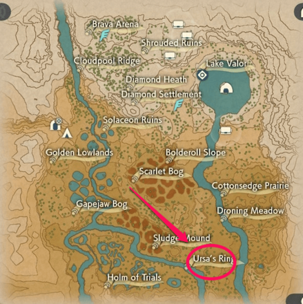 PLA Best Teams Teddiursa Map