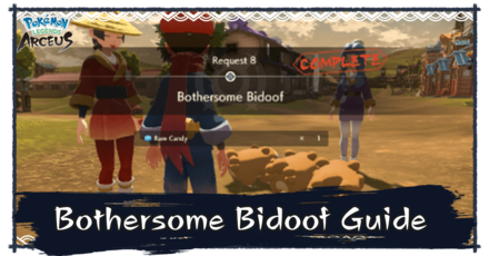 Legends Arceus Bothersome Bidoof Top Image