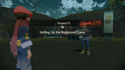Setting Up the Bogbound Camp
