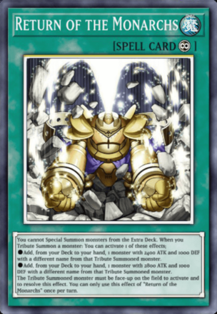 Return of the Monarchs