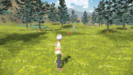 Throw Food in Front of Pokemon