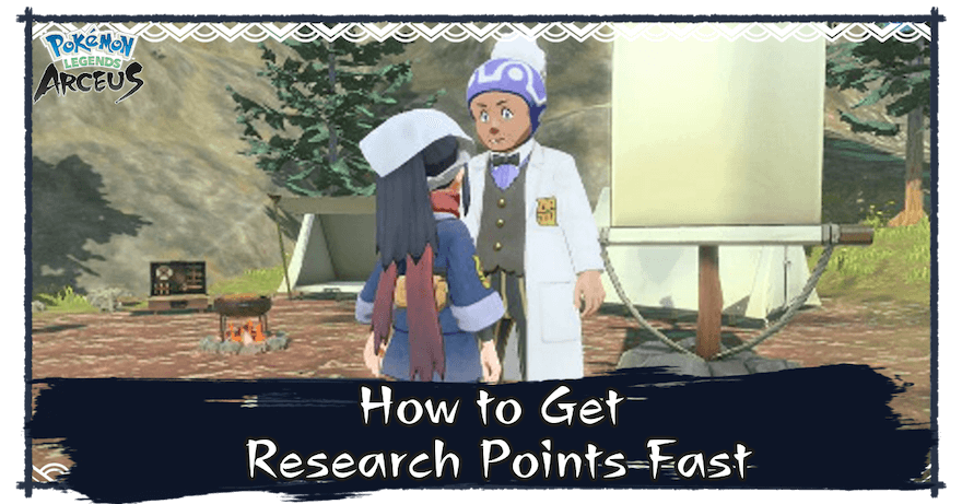 Pokémon Legends: Arceus: How To Quickly Level Up Pokedex Research Rank