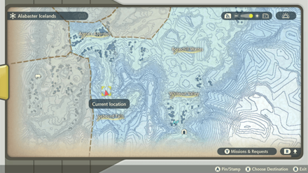 Pokemon Legends Arceus - Elekid North of Icebound Falls Map Location