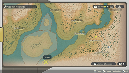 PLA - Cherrim Map Location