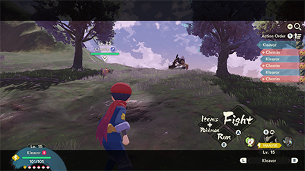 PLA - Cherrim Overworld