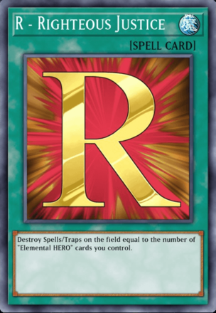 R - Righteous Justice