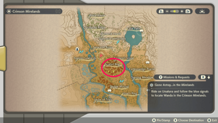 PLA Croagunk Crimson Mirelands Location