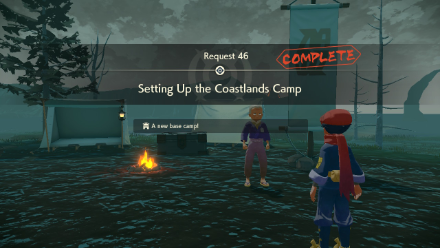 Setting Up the Coastlands Camp