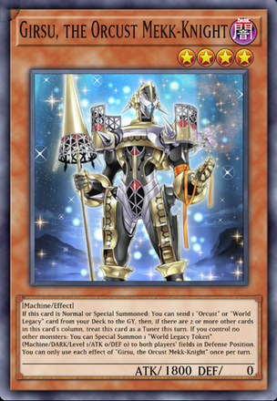 Girsu, the Orcust Mekk-Knight