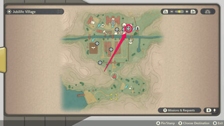 The Pokemon in the Nighttime Photo Map