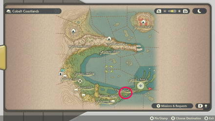 PLA Duskull Cobalt Coastlands Location