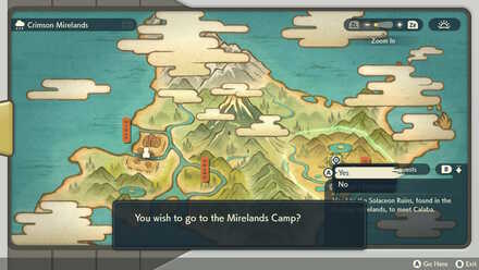 Pokemon Legends Arceus Crimson Mirelands location