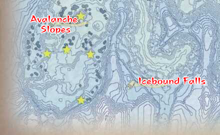 Avalanche Slopes - Alolan Vulpix Locations