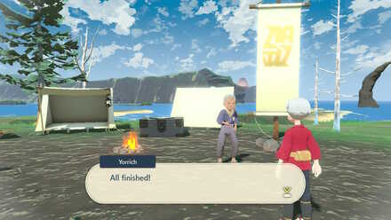 Pokemon Legends Arceus Coastlands Camp