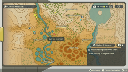 Pokemon Legends Arceus - Hopo Berry Crimson Mirelands Map Location