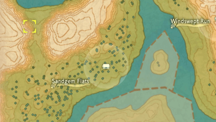 Lost Satchel in Map Menu