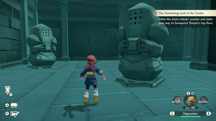 Arceus - How to check the statues for clues