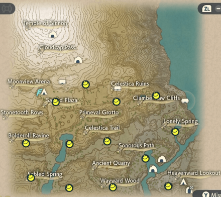 Coronet Highlands Map.png