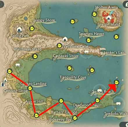 Cobalt Coastlands Map Route.png