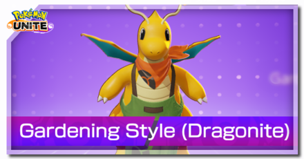 Pokemon UNITE - Gardening Style (Dragonite)