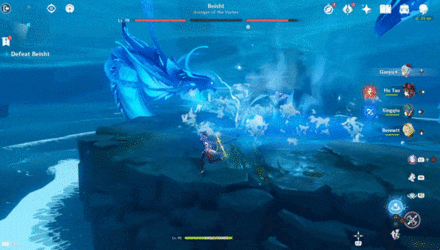 Genshin Impact - Beisht Jetstream Attack