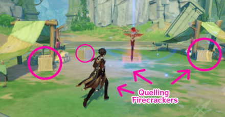 Genshin - Use Elements that go with Pyro