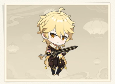 Genshin Impact - Festive Celebration of Flowing Hues - Aether