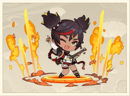 Genshin Impact - Festive Celebration of Flowing Hues - Xinyan