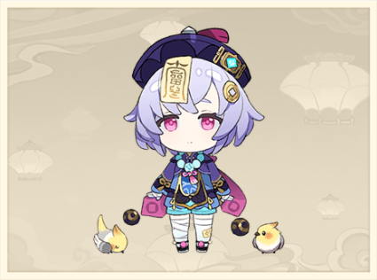Genshin Impact - Festive Celebration of Flowing Hues - Qiqi