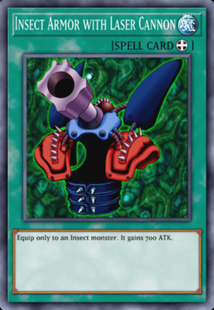 Insect Armor with Laser Cannon