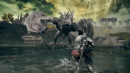 Elden Ring - Charging Headbutt