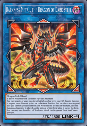 Darkness Metal, the Dragon of Dark Steel