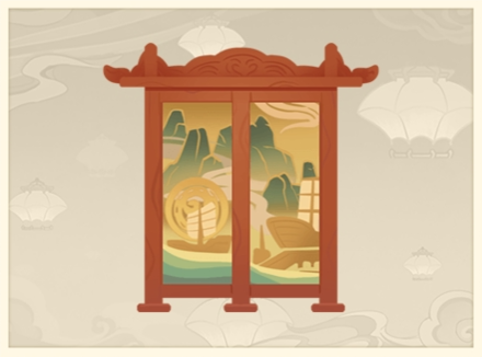 Genshin - Other Inspirations - Lantern Rite Folding Screen