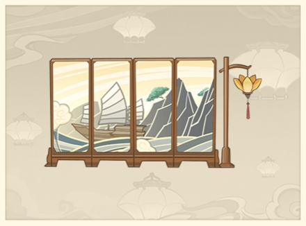 Genshin - Other Inspirations - Folding Screen