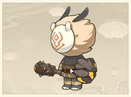 Genshin - Other Inspirations - Rockshield Hilichurl Guard