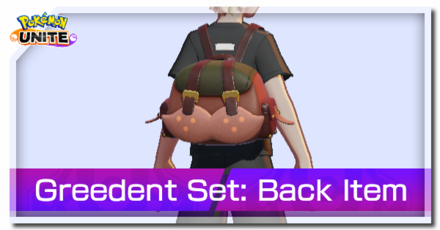 Greedent Set - Back Item Banner