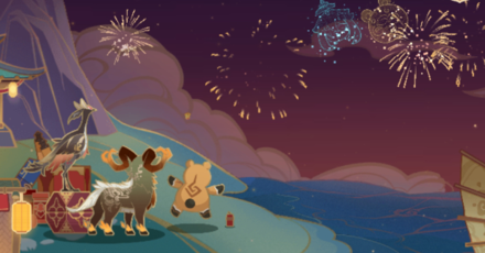 Genshin - Splendid Fireworks