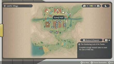 The Slumbering Lord of the Tundra Map