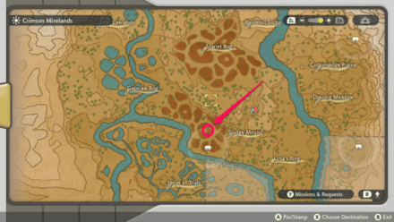 Glowing Spot Location Request 40